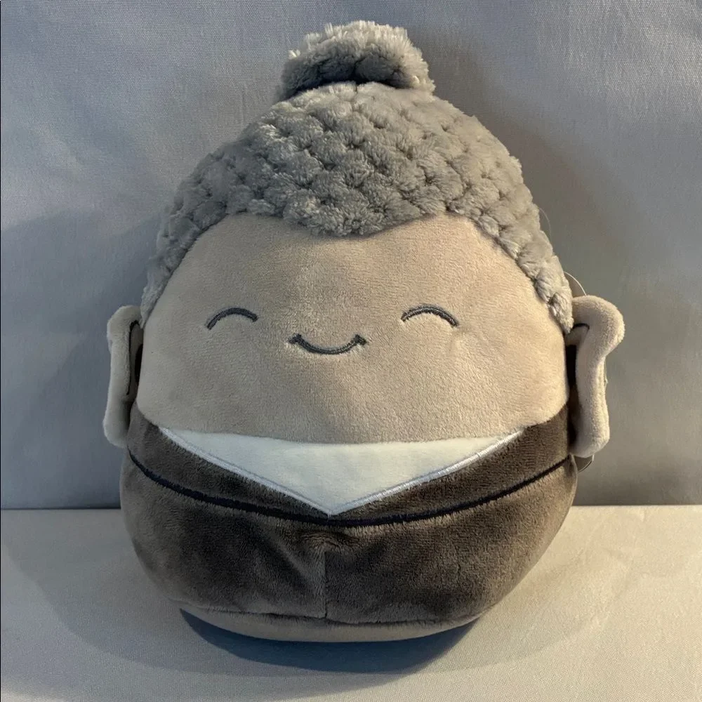 NWT Squishmallows Hodge the gray Buddha Wellness Squad kids soft plush toy 8